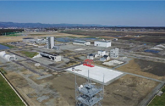 福島ロボットテストフィールド(南相馬市、浪江町)