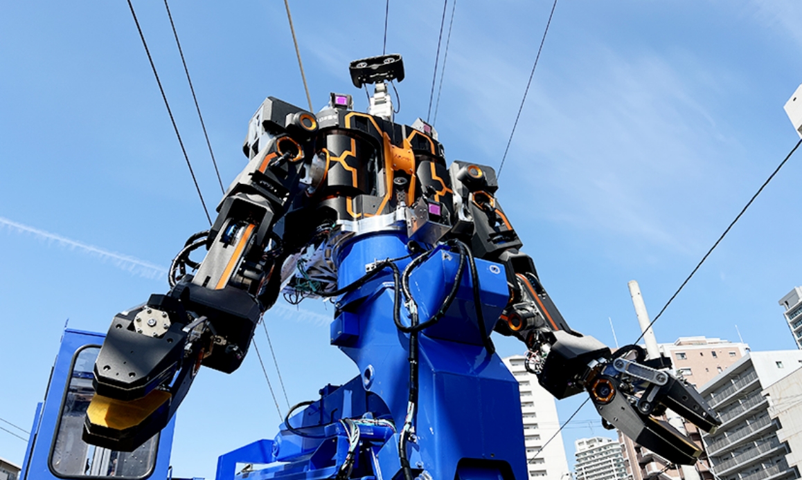 人型重機の展示・デモンストレーションのイメージ写真です