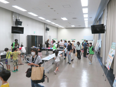 出展ブースの様子