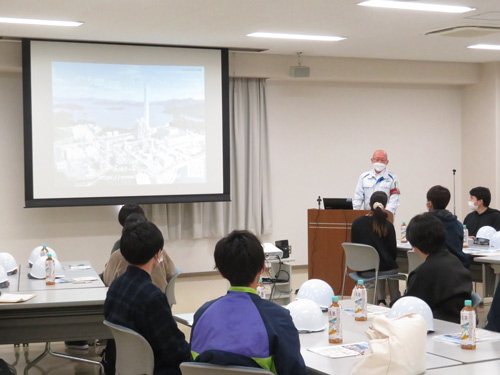 大崎クールジェン社長より挨拶の様子