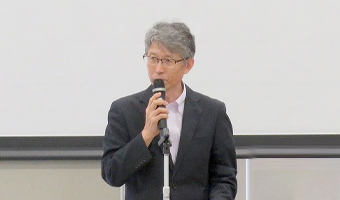 九州経済産業局 電源開発調整官 野尻氏による挨拶