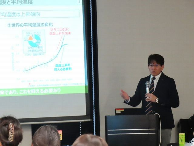芦田氏による講義風景