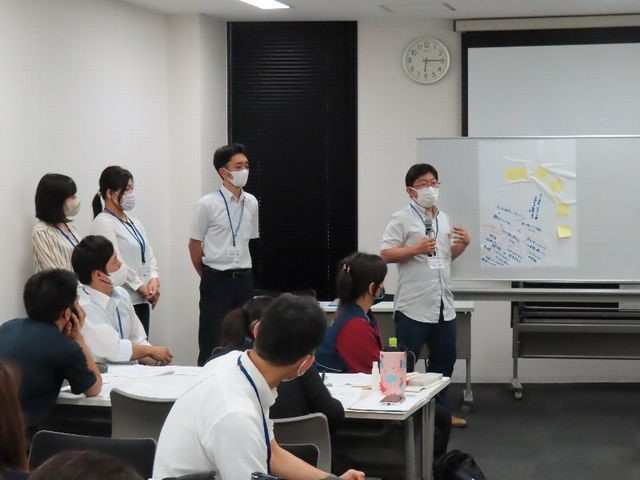 グループ発表の様子