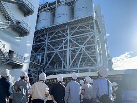海田発電所 見学の様子3