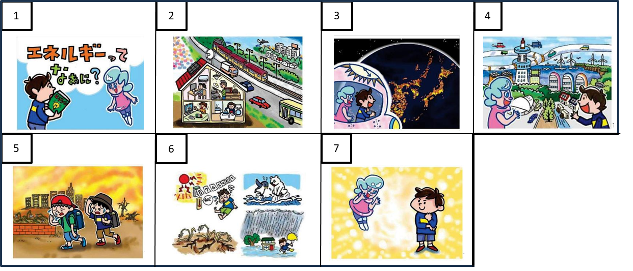 グループ4の紙芝居画像