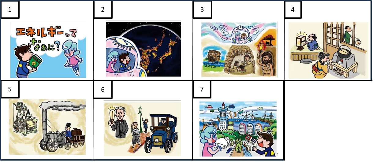 グループ5の紙芝居画像