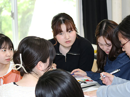 弘前大学のワークショップ写真