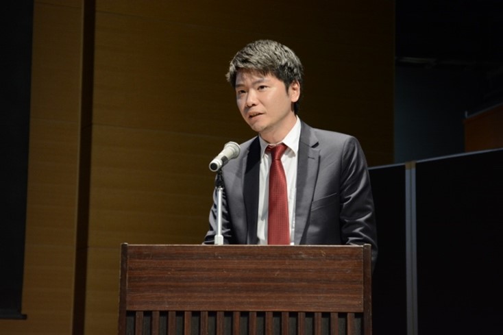 小倉優太氏による講義の写真