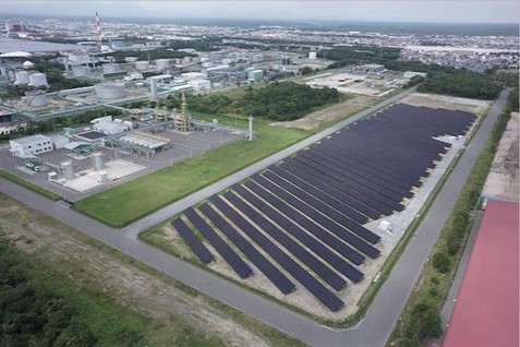 JAPEX北海道事業所メガソーラーの写真