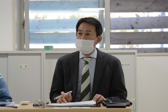 JAPEX写真による説明会の写真