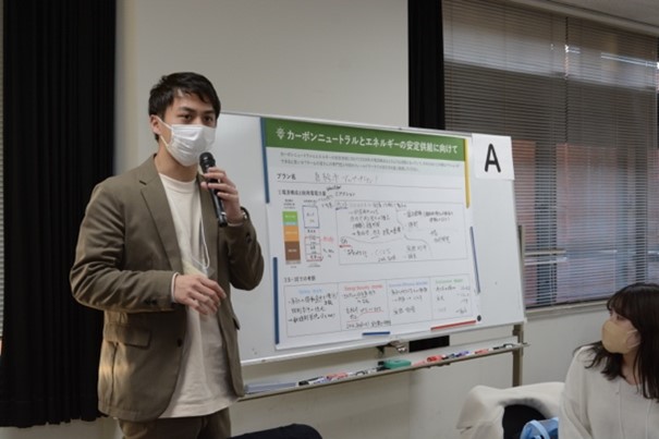 学生のワークショップの写真
