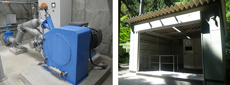 水車・発電機：Stocker社(ｵｰｽﾄﾘｱ)製