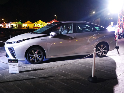 燃料電池自動車「MIRAI」