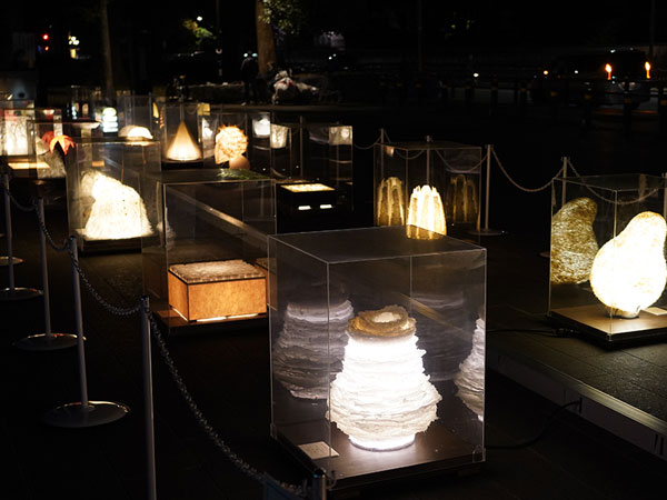 美濃和紙あかりアート展